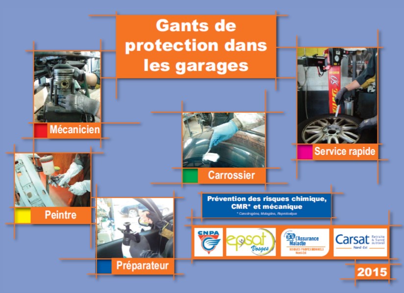 Guide gants de protection garages - CARSAT Nord Est